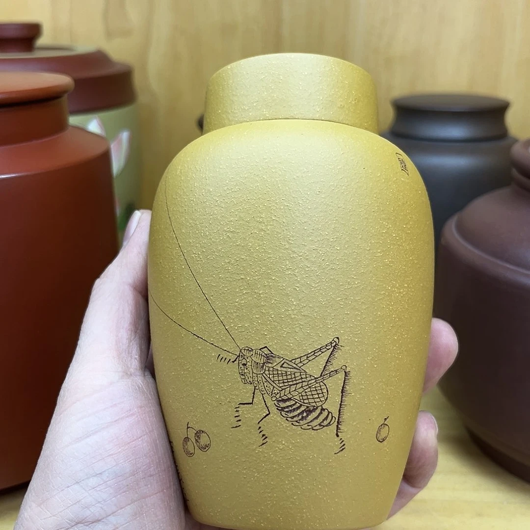 紫砂茶叶罐精品紫砂茶叶罐