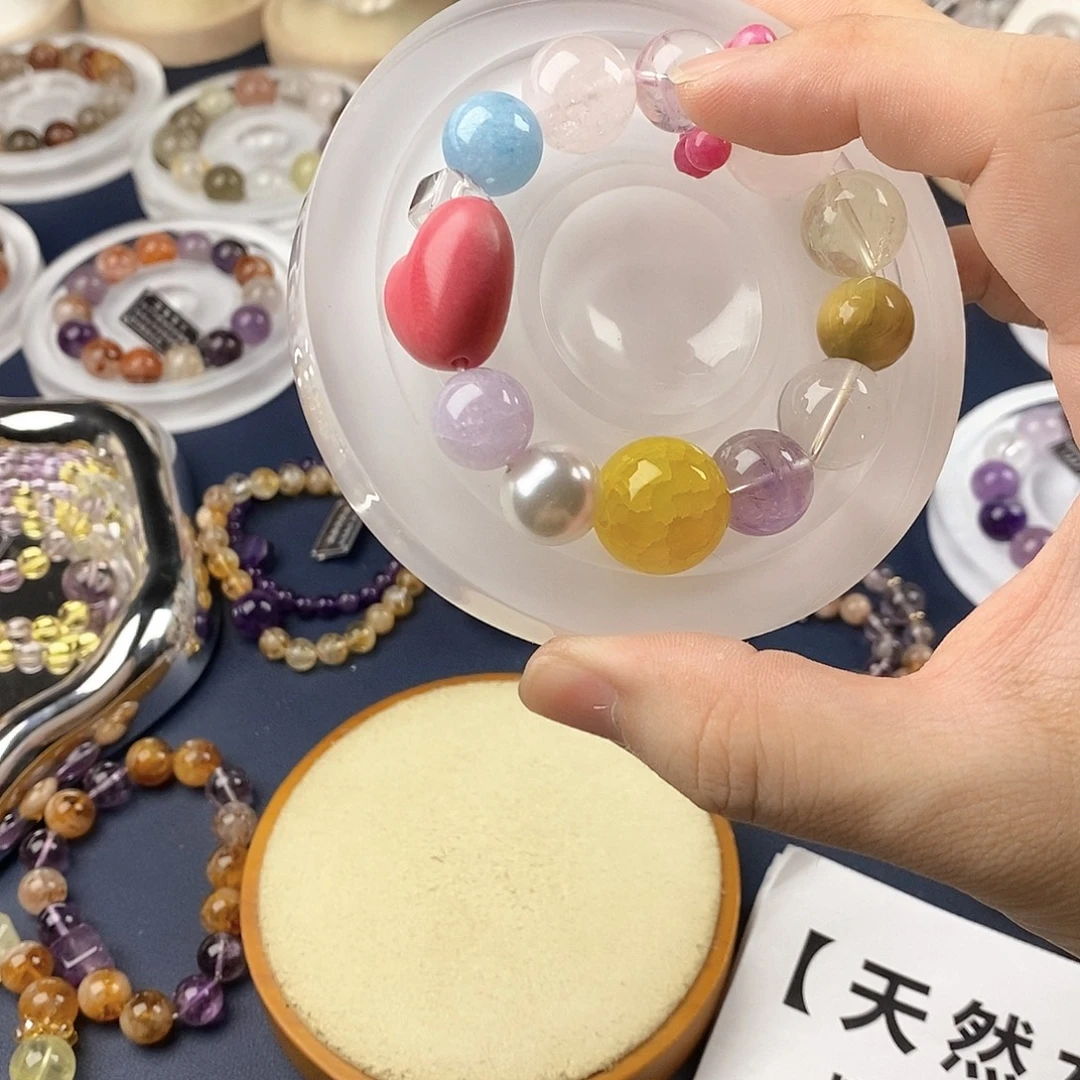 银S925镶嵌手链水晶