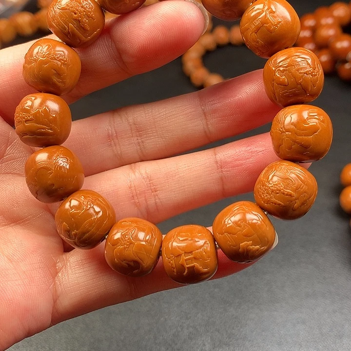 橄榄核手串/手链老型山水15