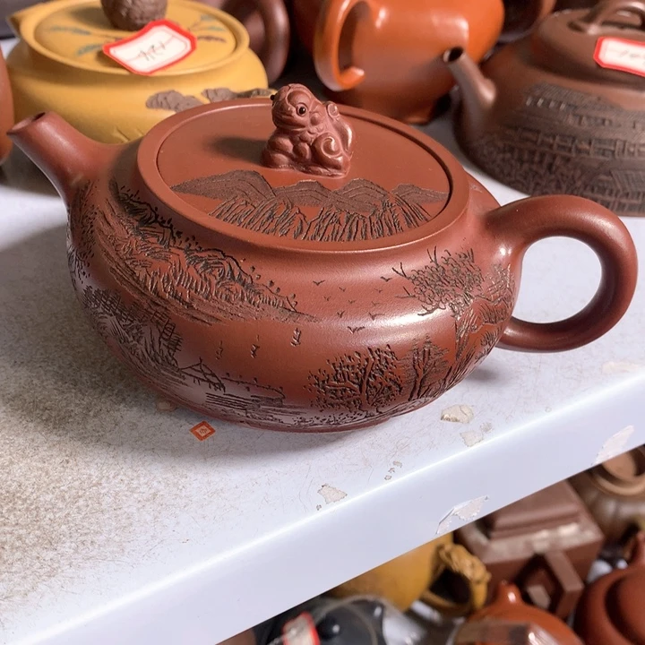 紫砂茶壶原矿手工3