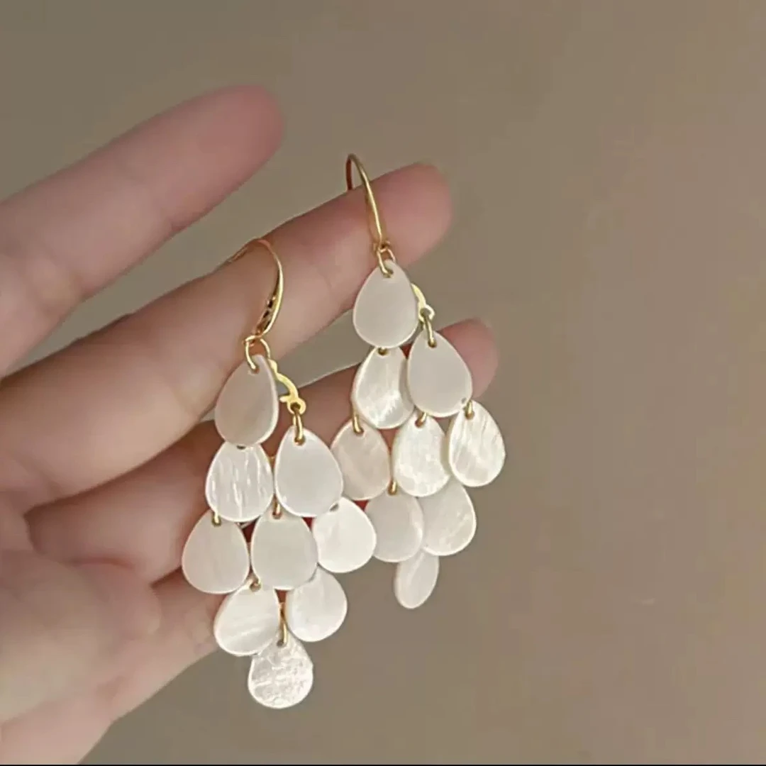 铜合金耳饰 铜合金耳饰 铜合金饰品时尚百搭小众韩版个性耳环女