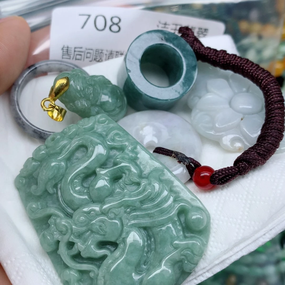 项链未镶嵌翡翠翡翠