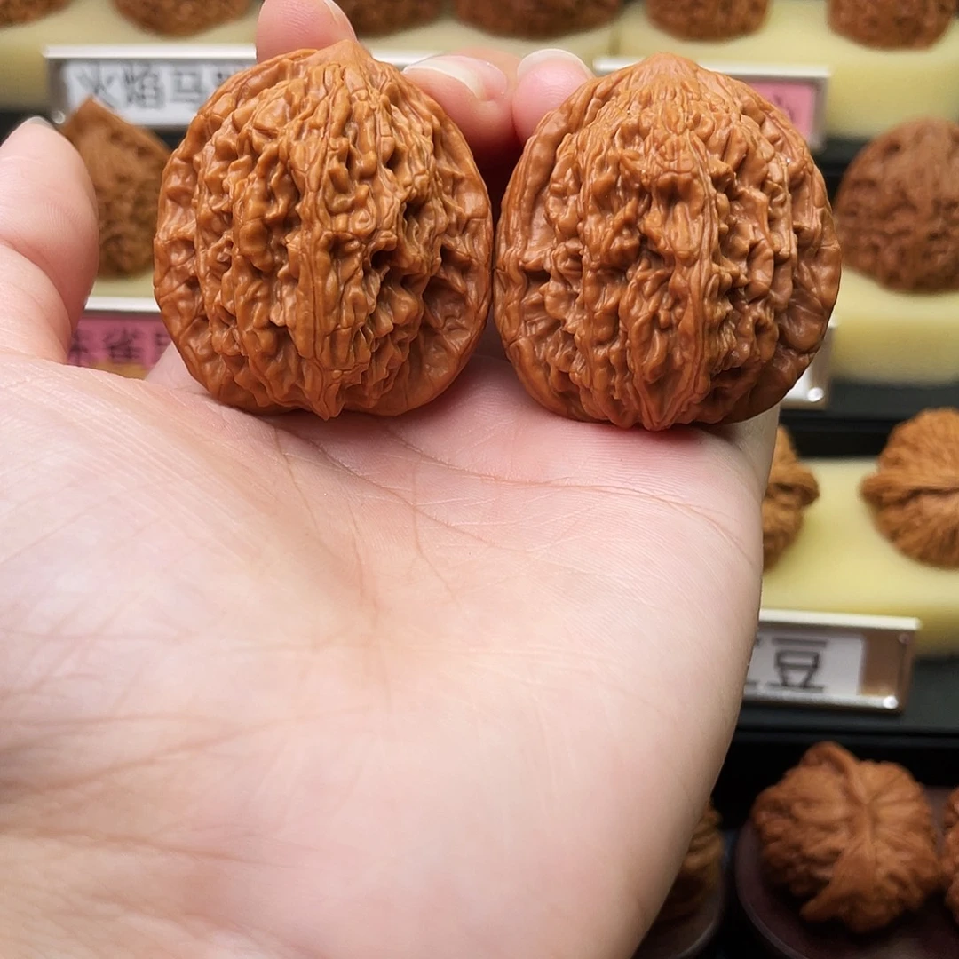 吊坠文玩核桃虎头40尺911