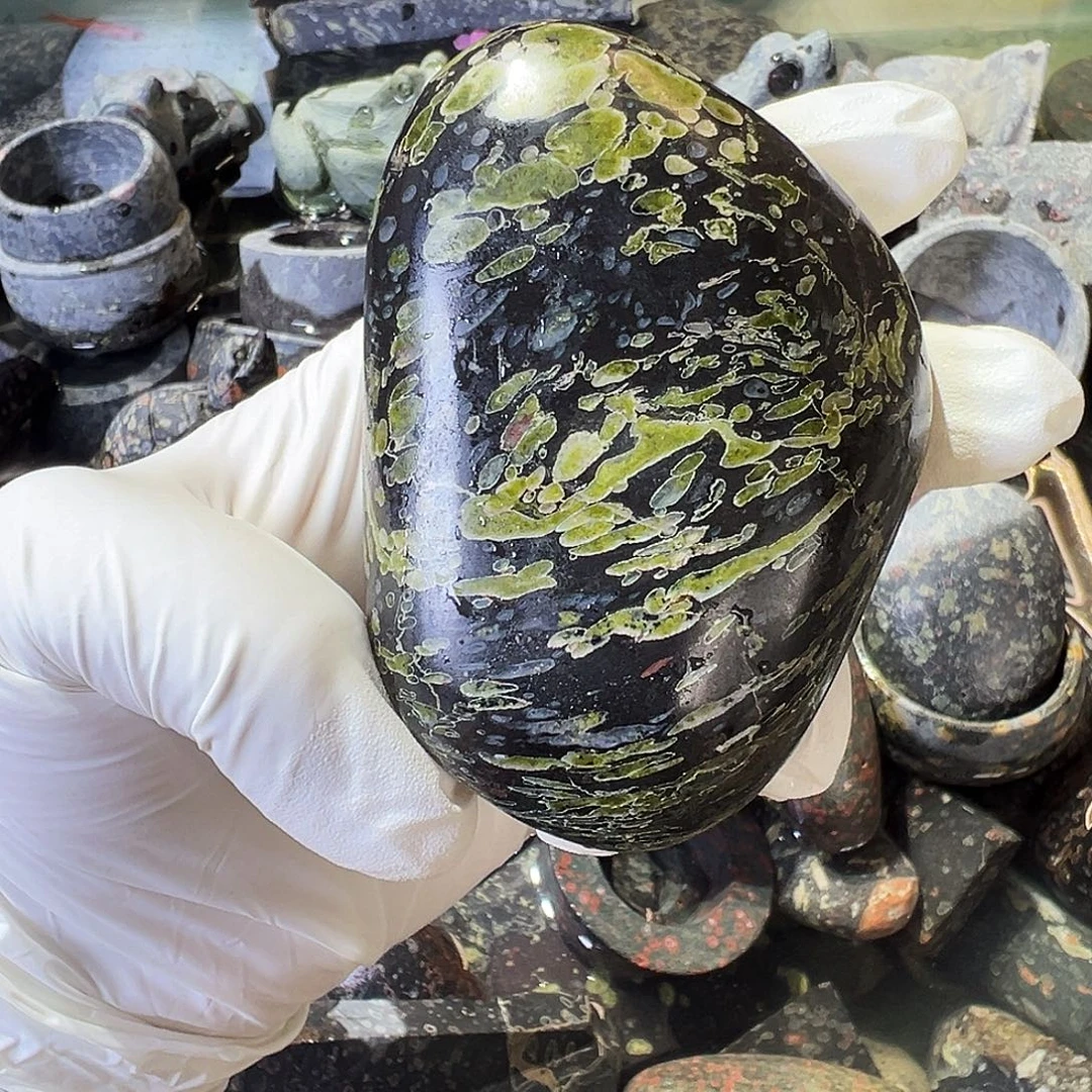 梅花玉鱼缸石茶周边微瑕不退不换