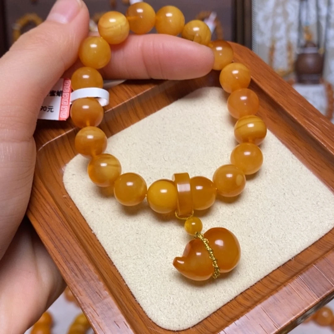 【闪购商品】手链蜜蜡未镶嵌手串