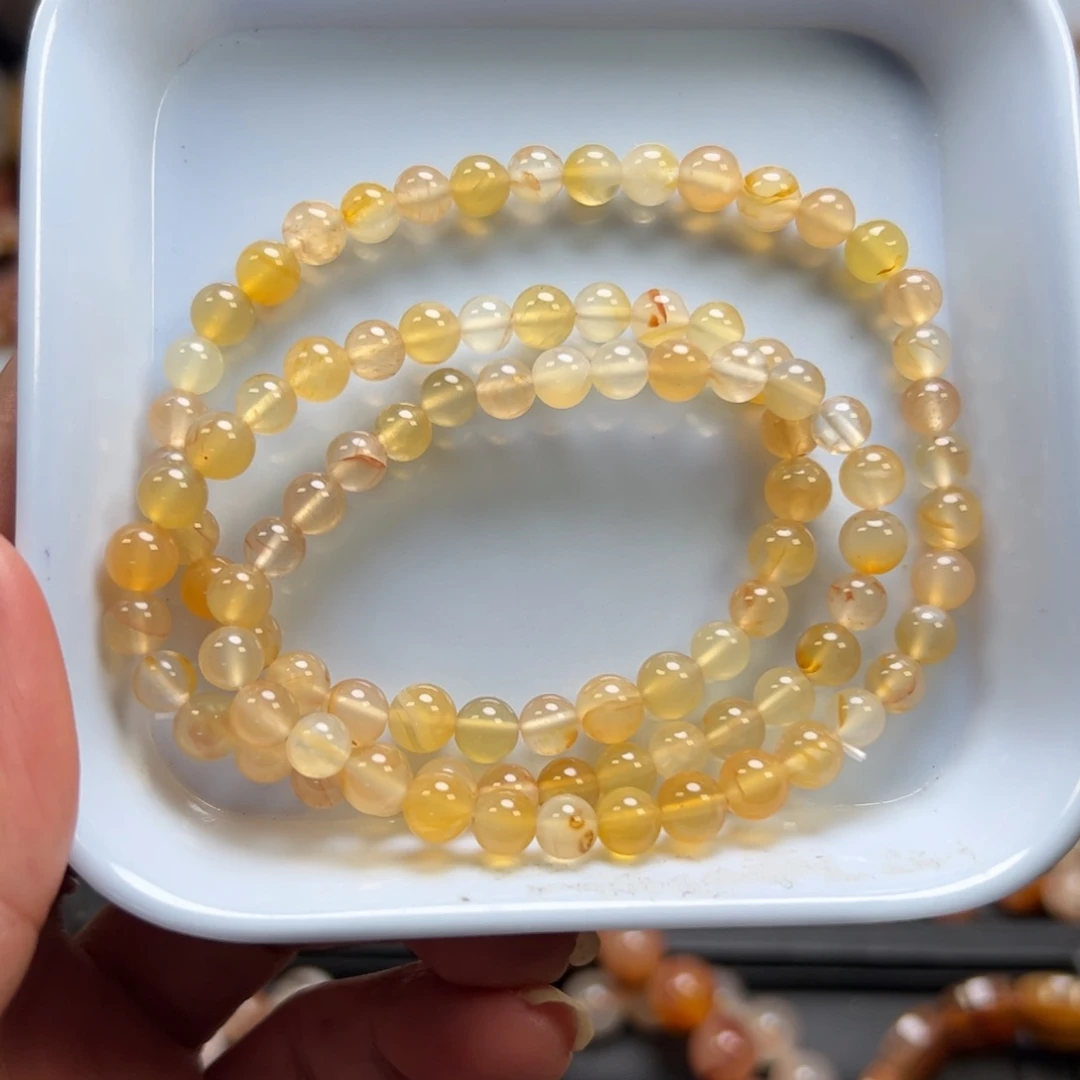 未镶嵌玛瑙/玉髓珠宝半成品