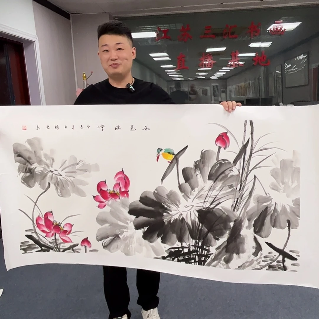 国画国画作品宣纸纯手绘