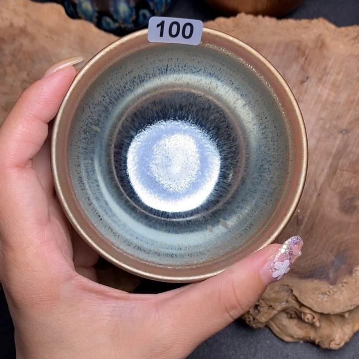 茶盏建窑建盏主人杯100