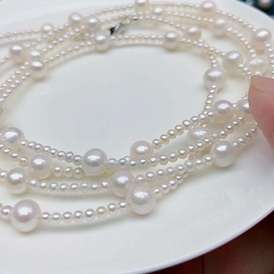 淡水珍珠颈饰未镶嵌