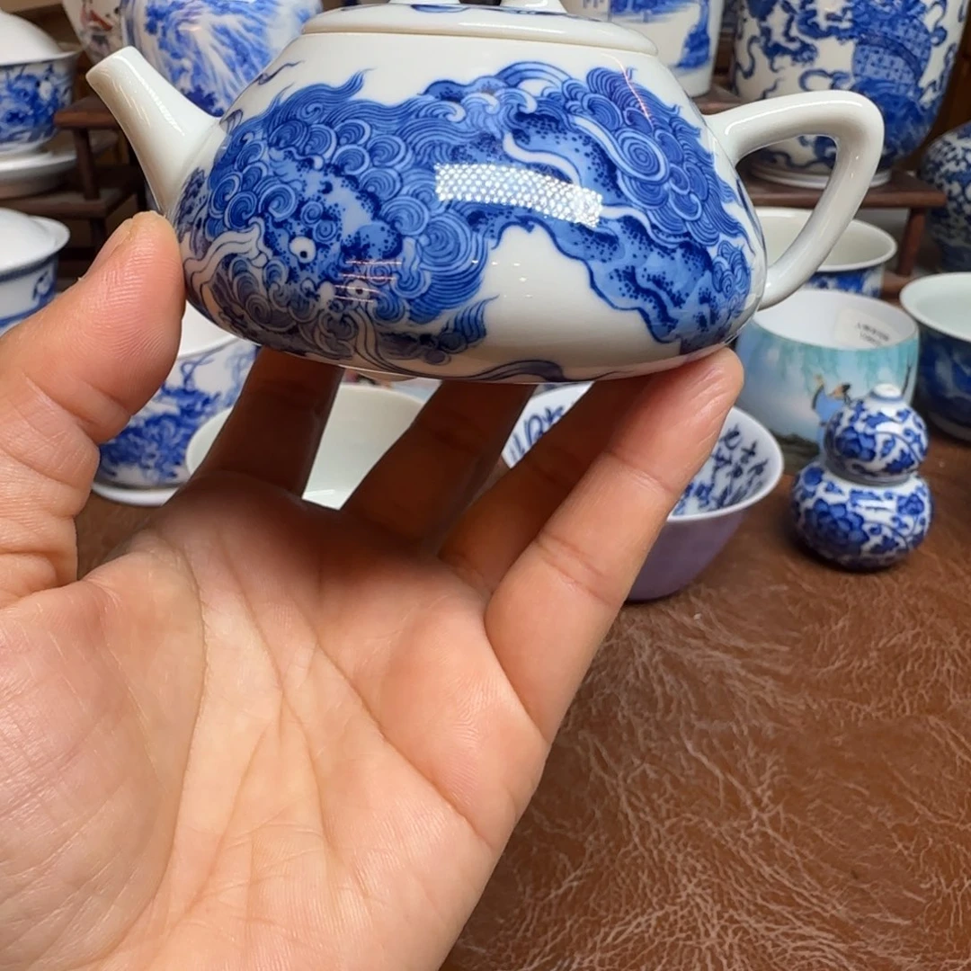 陶摆件今天晚上的月亮很圆