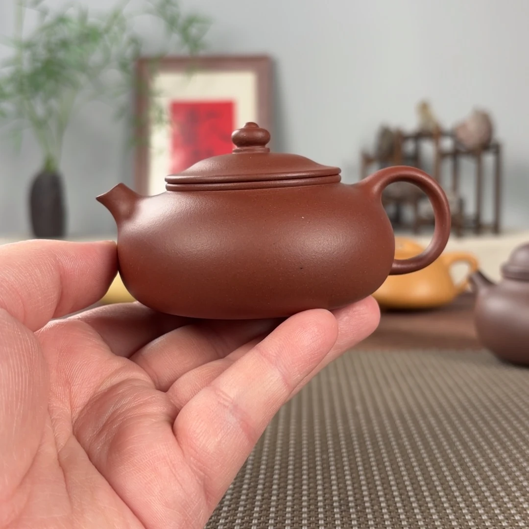 茶壶紫砂黄龙山原矿紫砂壶150