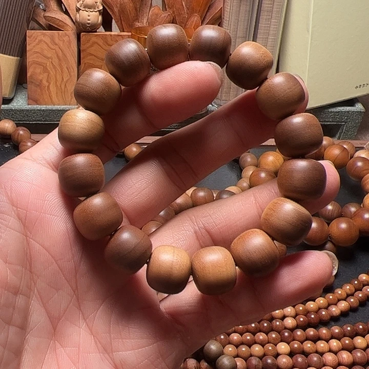 一***。檀香木手串/手链老山檀香13.14