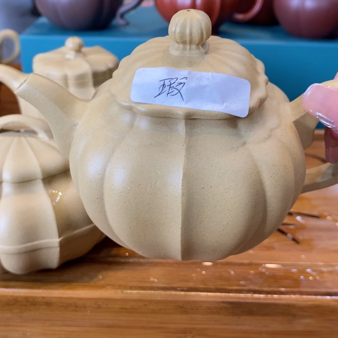 茶壶紫砂阿***n原矿泥料手工壶直播间