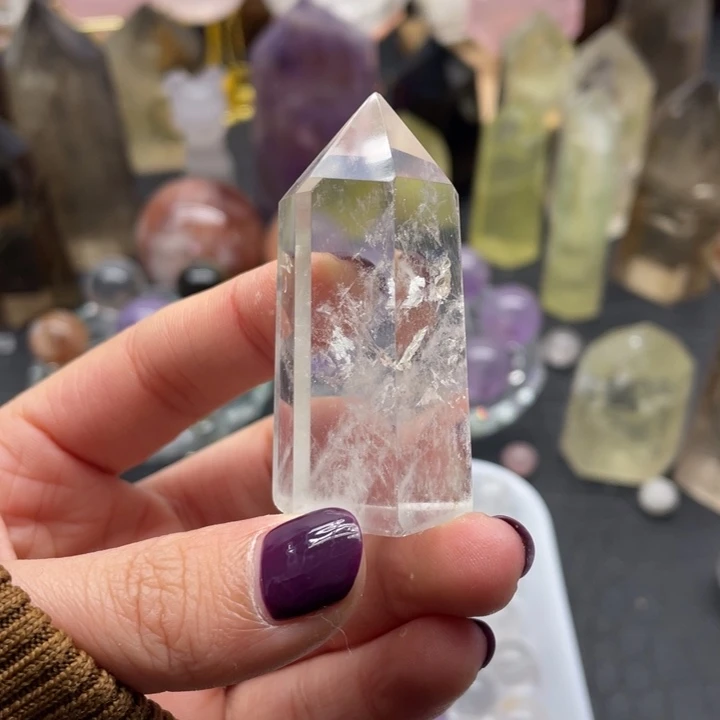 水晶5未镶嵌白水柱
