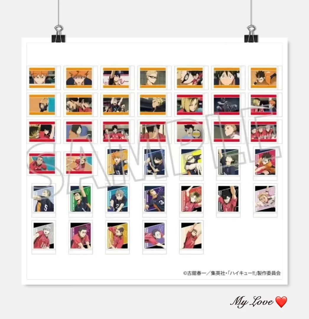 【排球少年 】【出教练+1】垃圾场对决拍立得 盲盒代拆