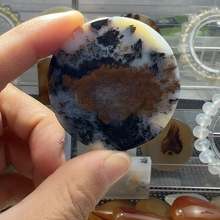 玛瑙/玉髓未镶嵌颈饰