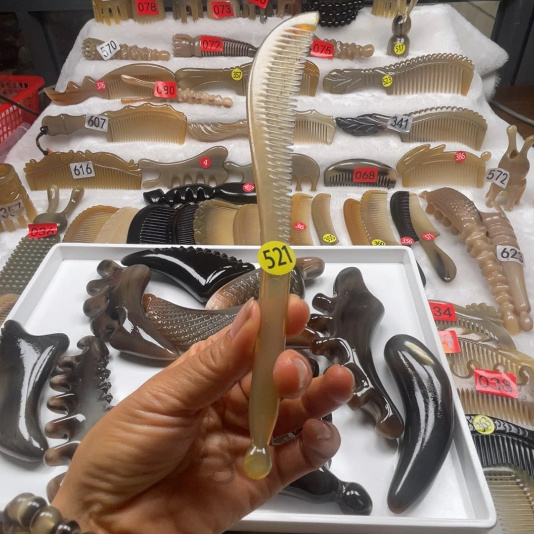 牛角梳福利款梳子