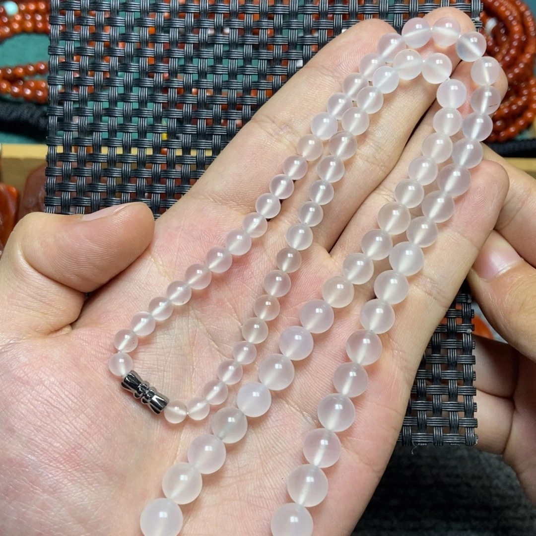 石英质玉未镶嵌塔链