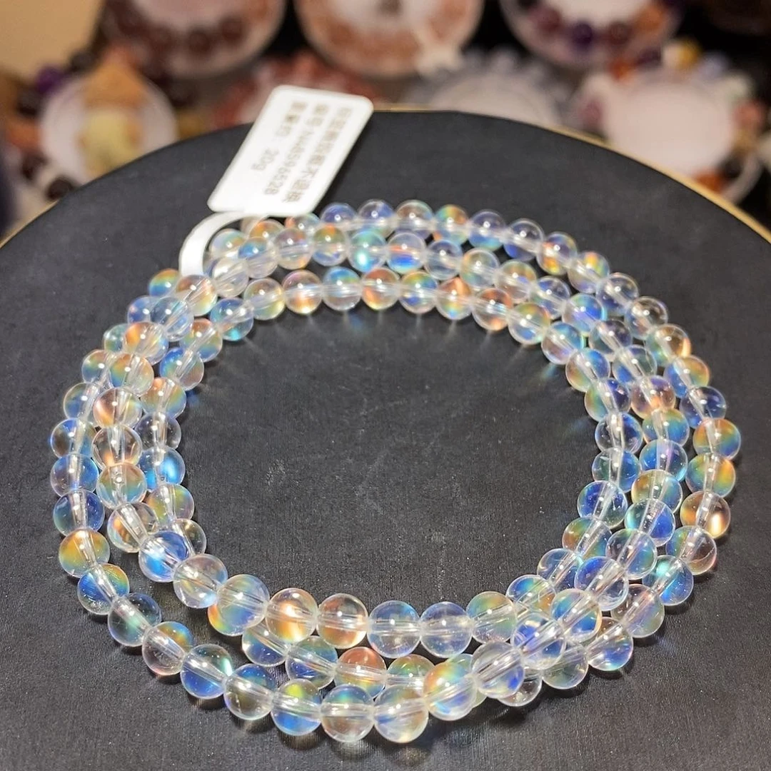 未镶嵌月光石手链F月光多圈