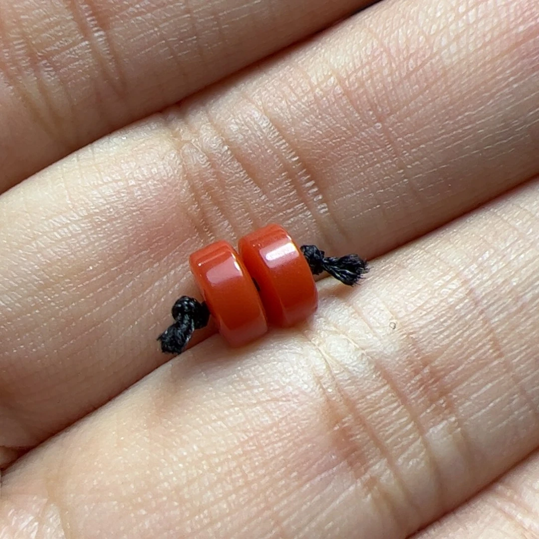 未镶嵌隔片南红玛瑙