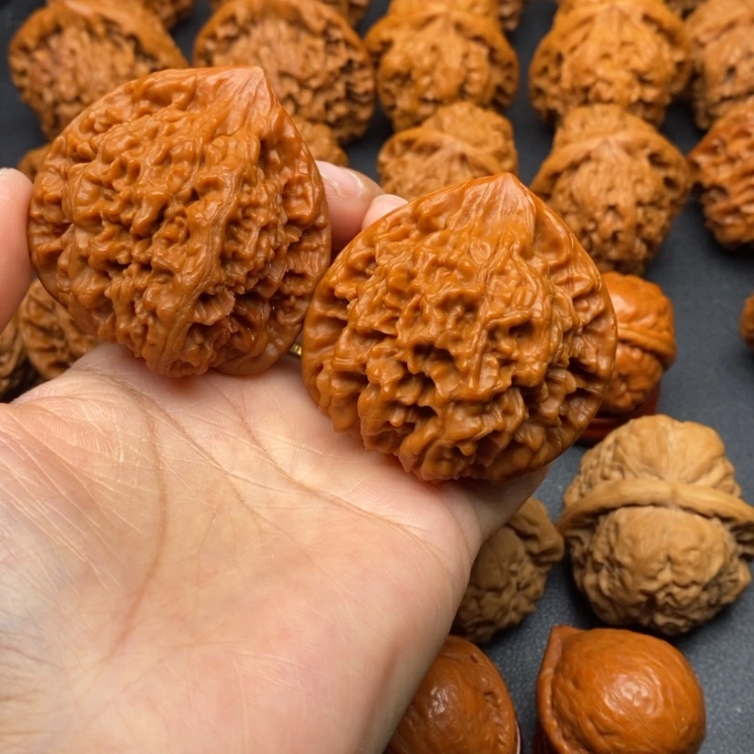 【闪购商品】文玩核桃把件48官帽