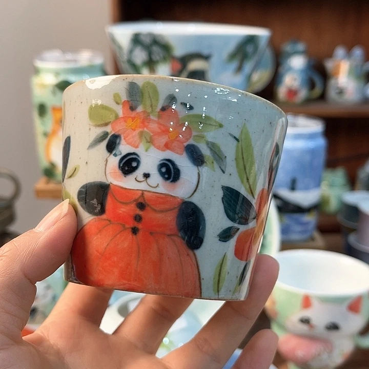 陶景德镇釉下手绘陶瓷