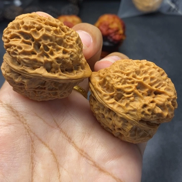 把件文玩核桃39尺领头羊金蟾