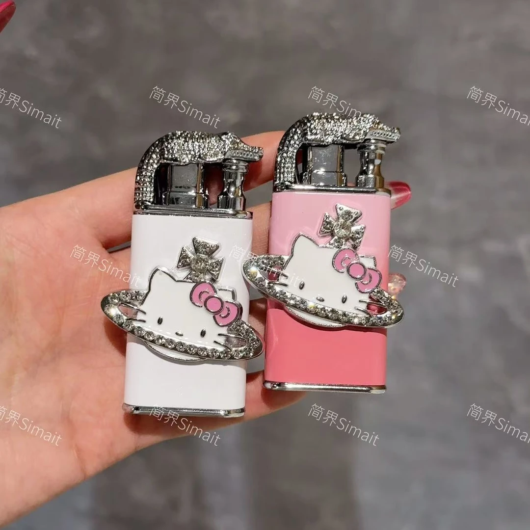 Hello Kitty打火机女生用 2025爆款高颜值 可爱手作女生轻奢礼物