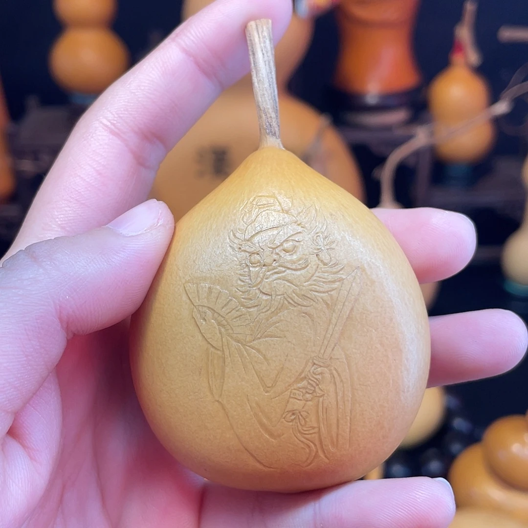 钟馗押花葫芦葫芦