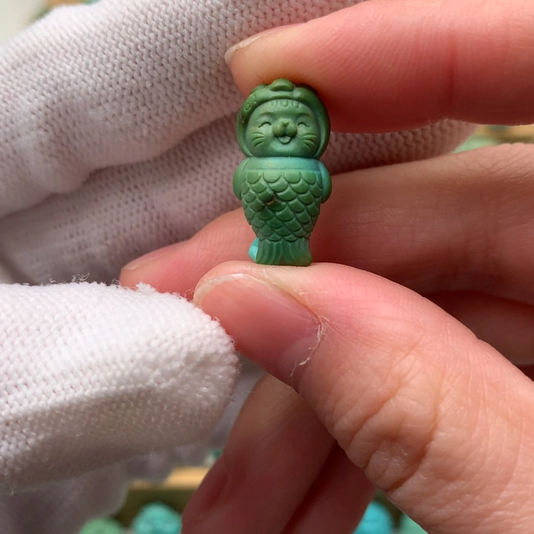 绿松石未镶嵌配饰