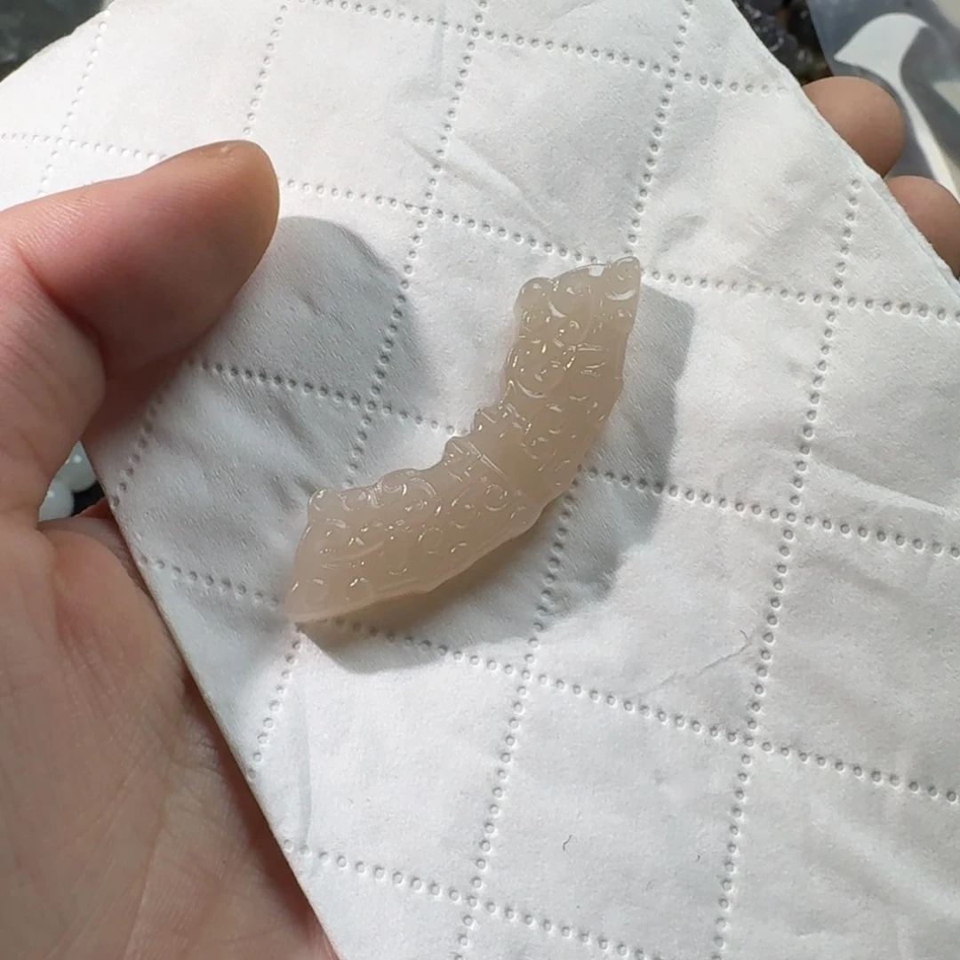 和田玉挂件定制未镶嵌