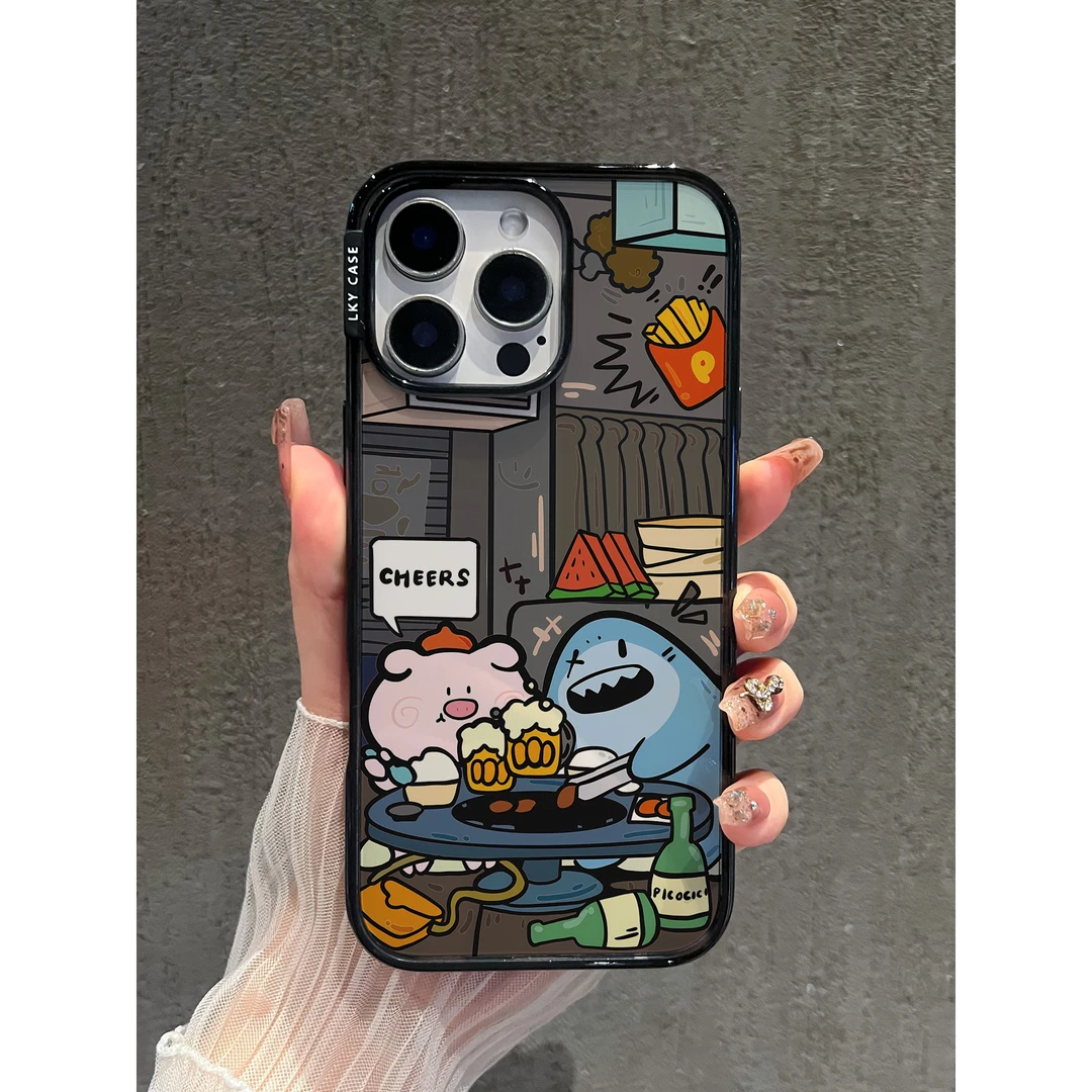 【千杯小屋】适用苹果16/17promax手机壳iPhone17pro防摔14/5超薄壳