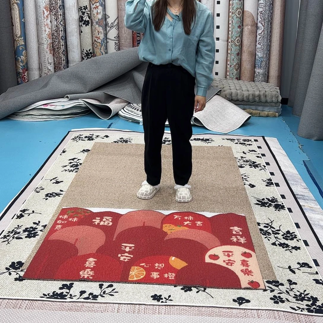 混纺80×120尺寸误差±1-3cm丝圈全新特价福利
