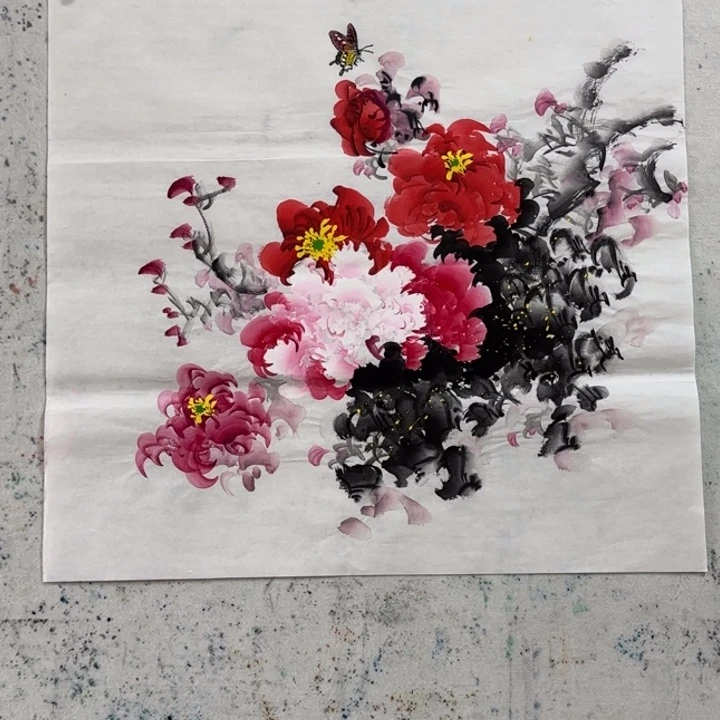 国画手绘国风国画作品