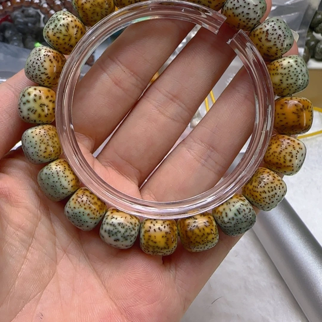 星月菩提手串31高端火烧云星月菩提1.2桶单圈