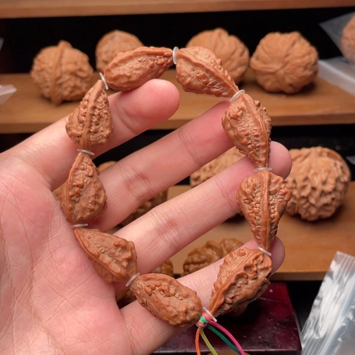 吊坠文玩核桃15毕业头货麒麟角