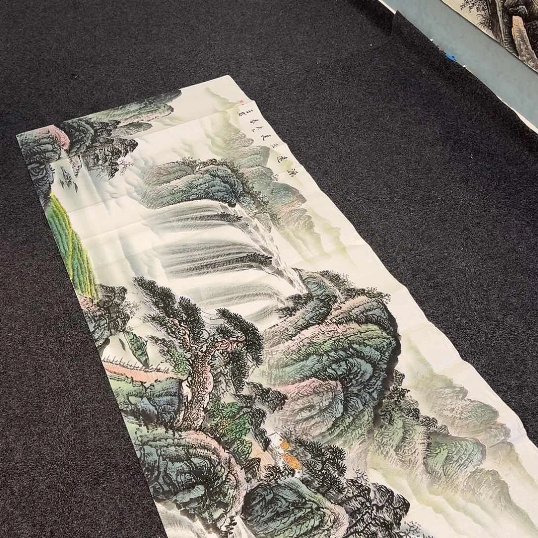 纯手绘国画作品作品