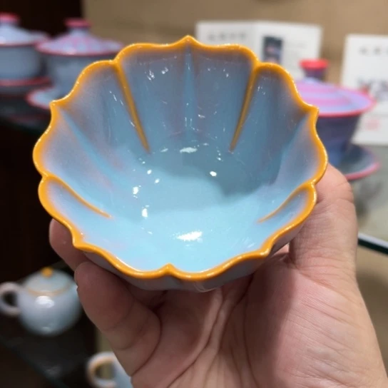 瓷片陶瓷茶具汝瓷茶具