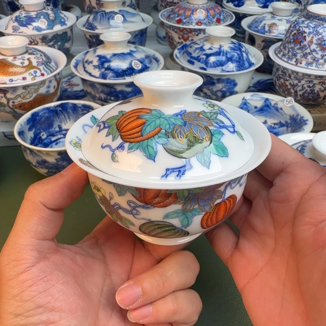 纯手工纯手绘茶具74