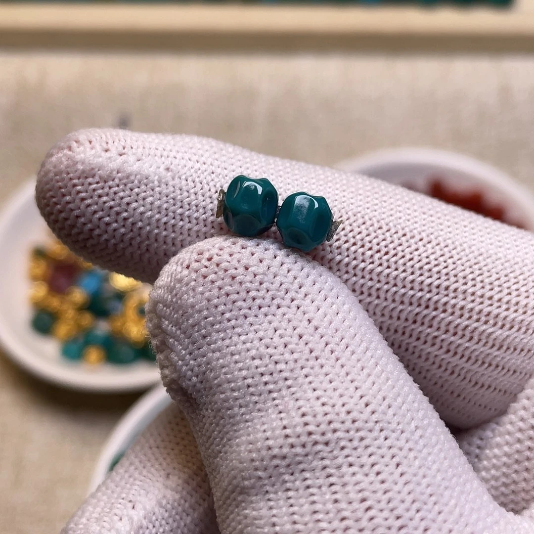 绿松石未镶嵌配饰6.5