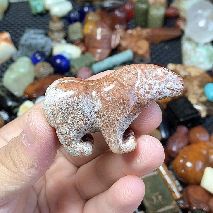 和田玉未镶嵌颈饰84