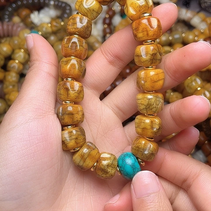 牛骨手串/手链M***.牦牛骨手串