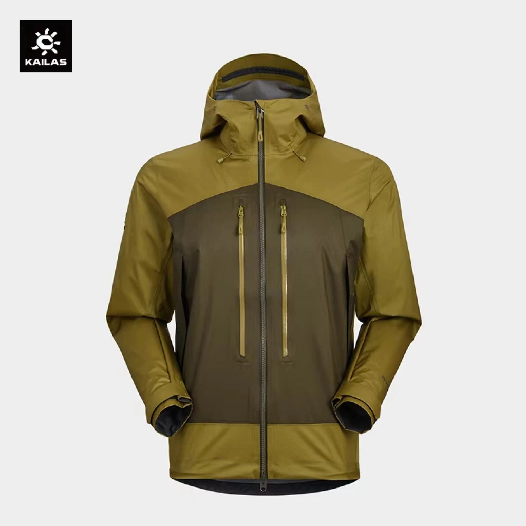 KAILAS凯乐石央莫龙冲锋衣FLT 3L耐磨防风防水外套男 KG2441127