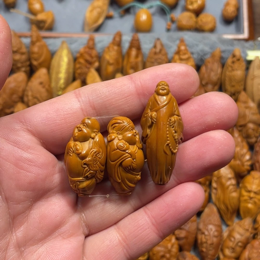 橄榄核手串/手链财迷弥勒