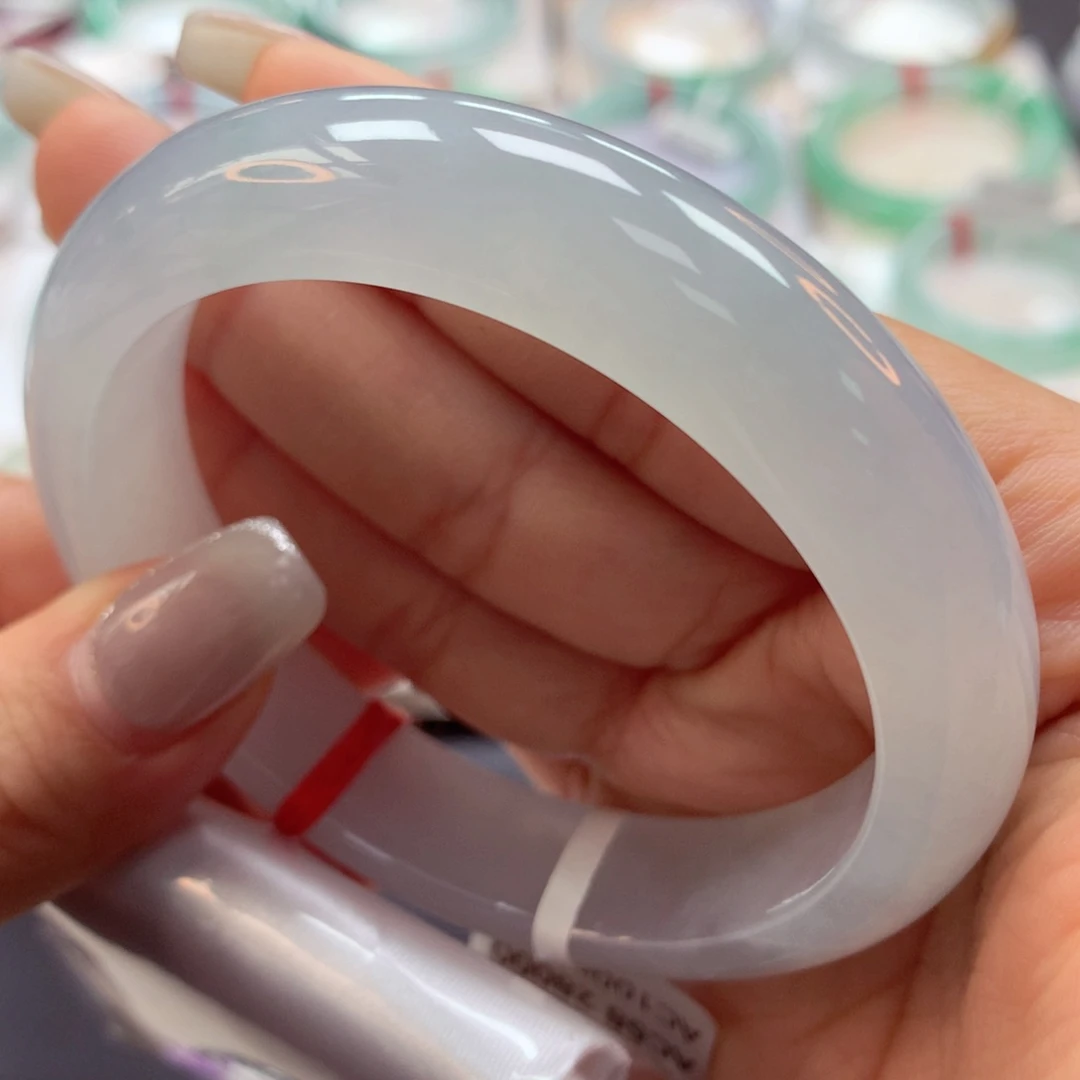 翡翠手镯未镶嵌58正46号88