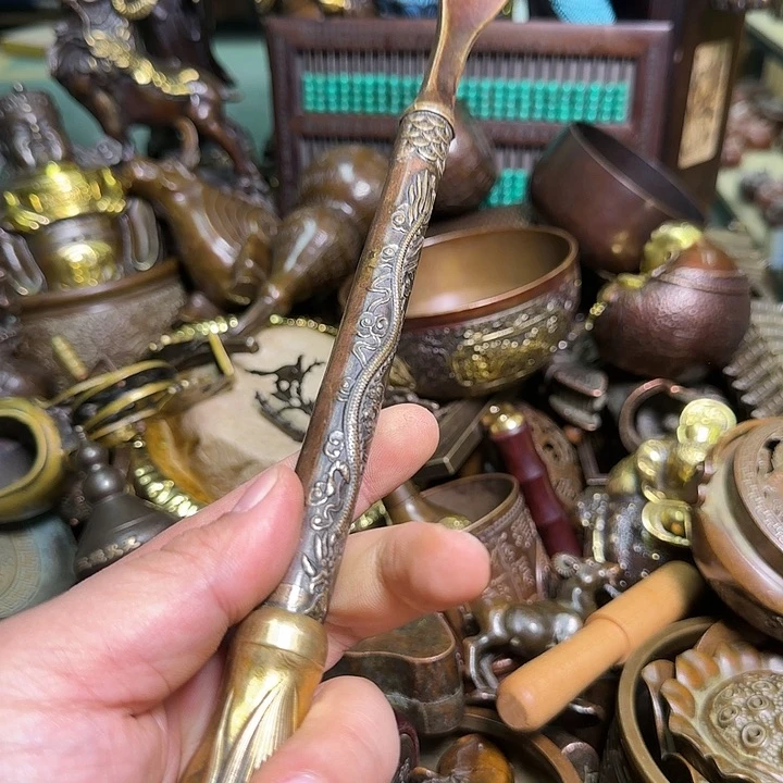 铜器办公室茶室摆件