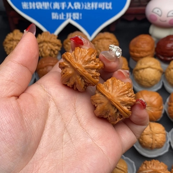 文玩核桃把件@****名京八棱