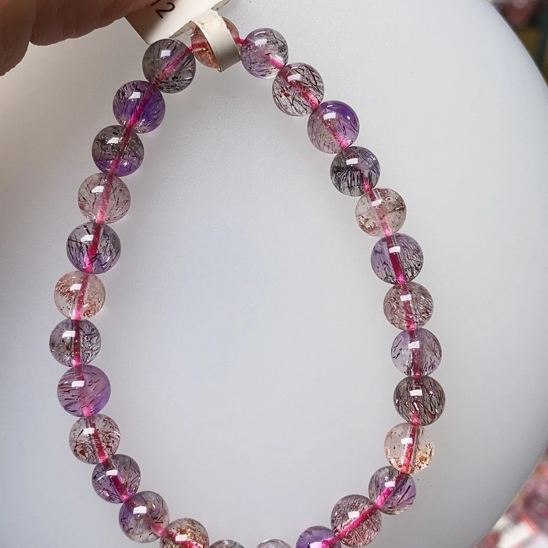 未镶嵌手链水晶h357超七7+