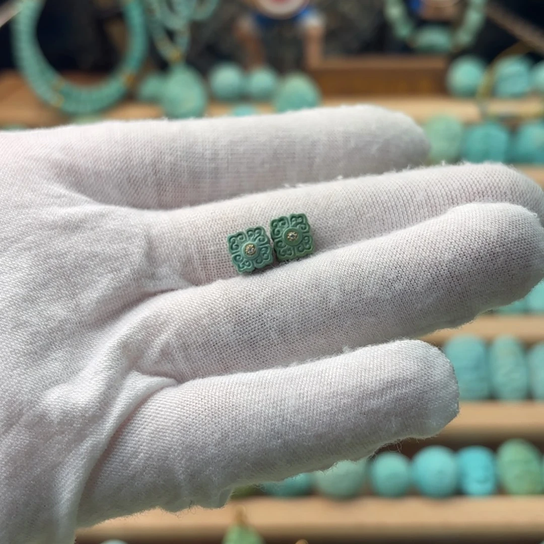 绿松石未镶嵌配饰