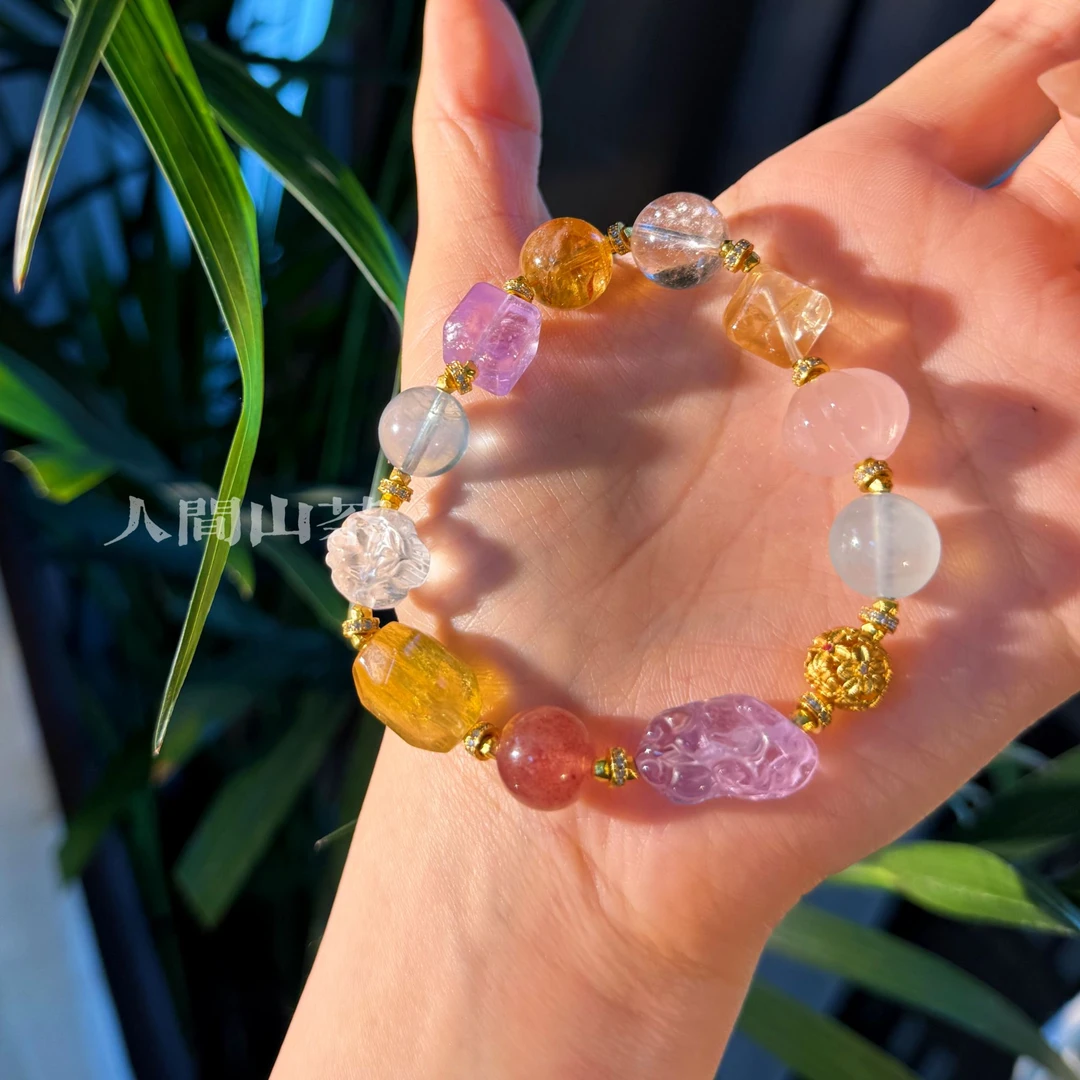 人间山茶 SA-2139 多宝水晶手链